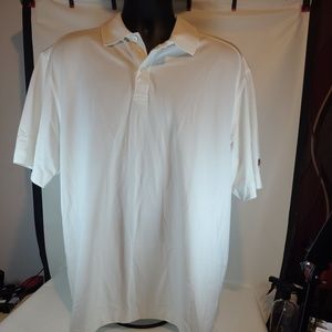 Callaway Men's Size 2XL Regular Fit Short Sleeve Golf Polo White